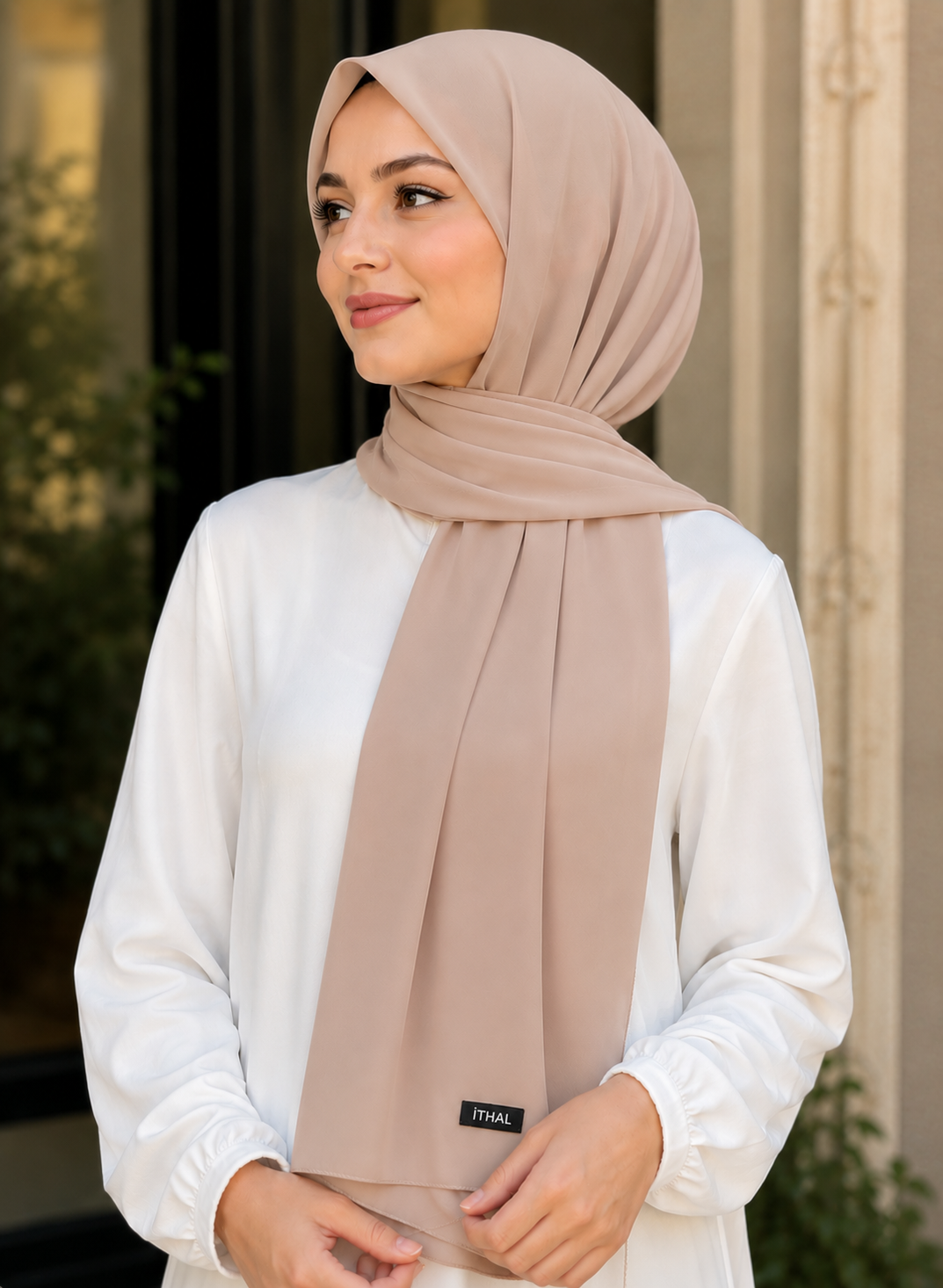 Chiffon hijab 5