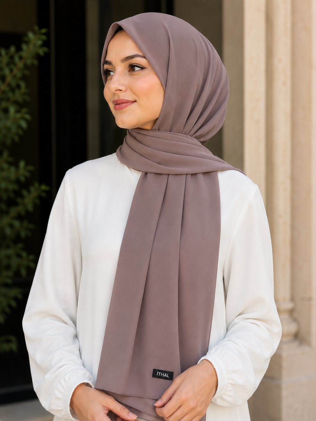 Chiffon hijab 2