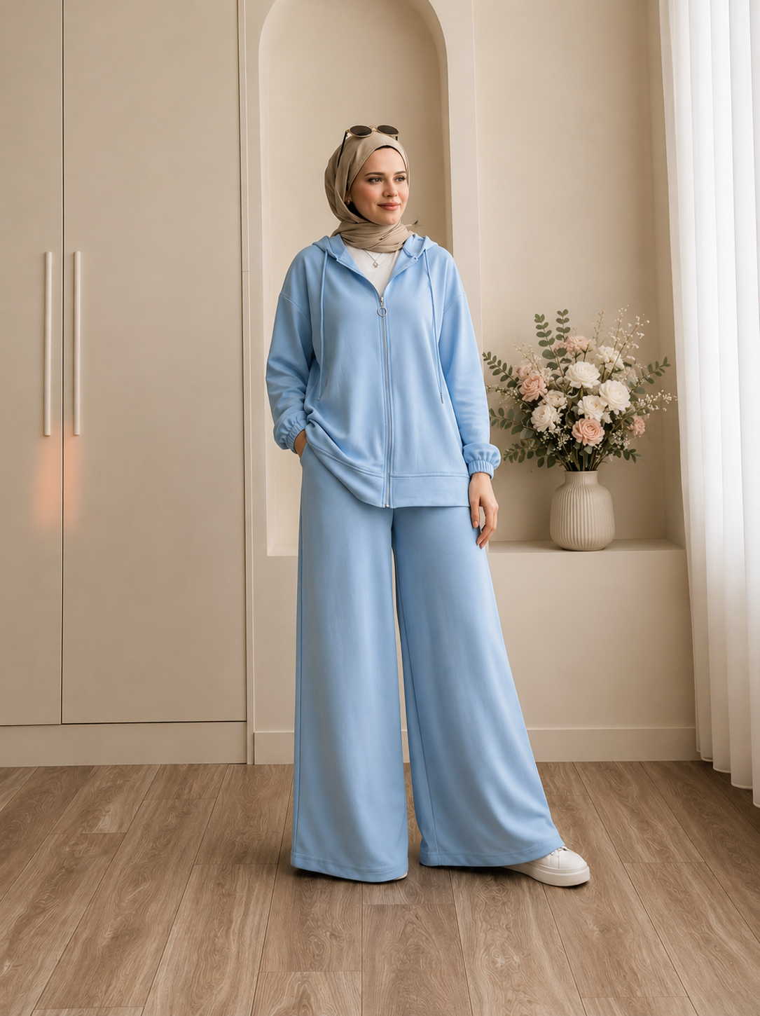 Sky Blue Lounge Suit
