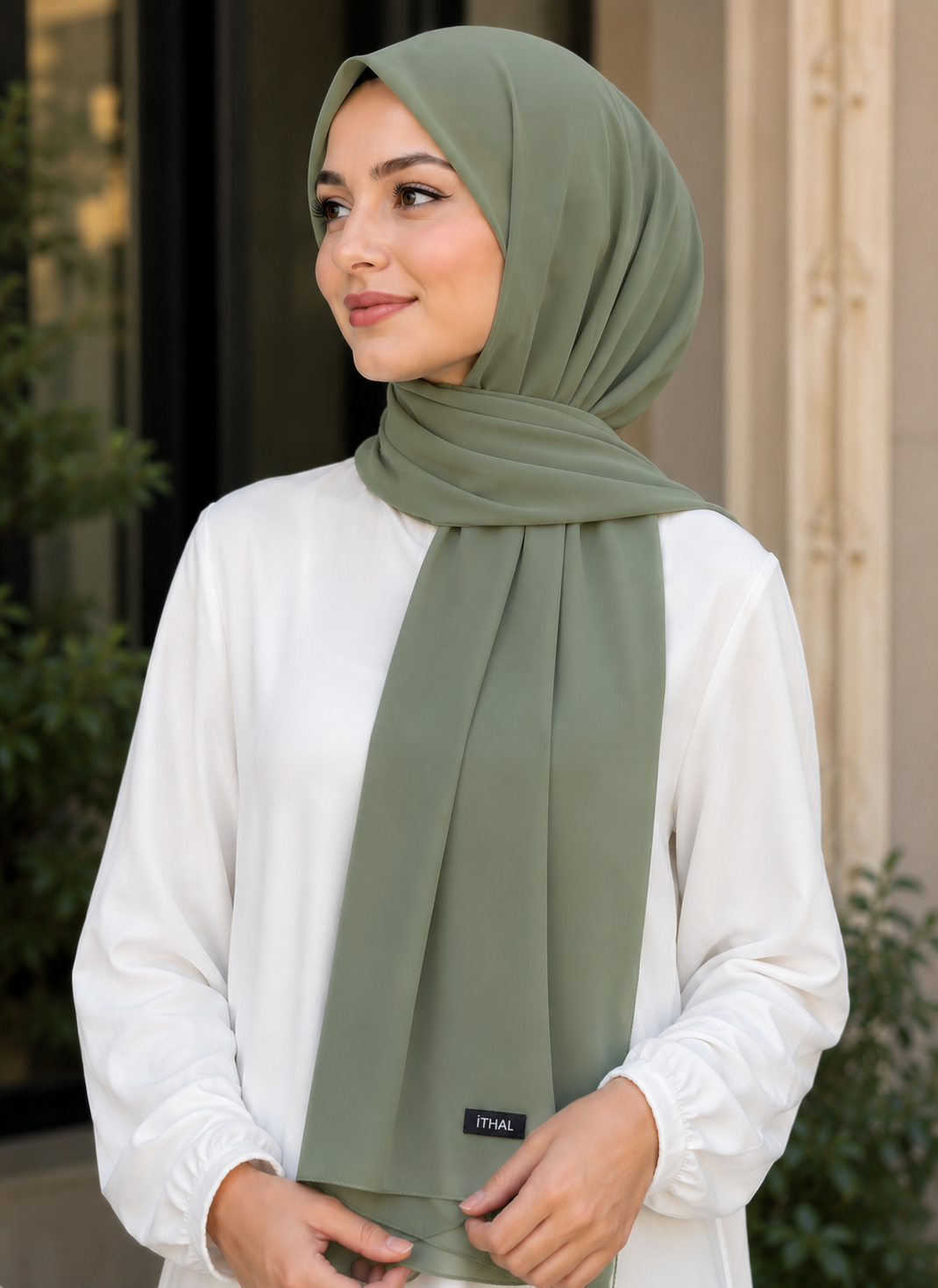 Chiffon hijab 6