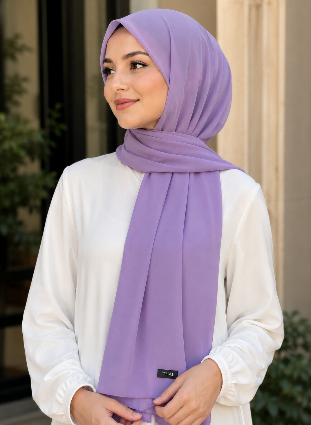 Chiffon hijab 4